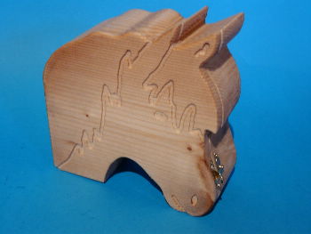 Schmuckdose Pferdekopf