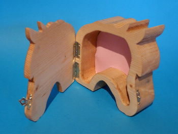 Schmuckdose Pferdekopf