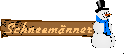 Schneem&auml;nner